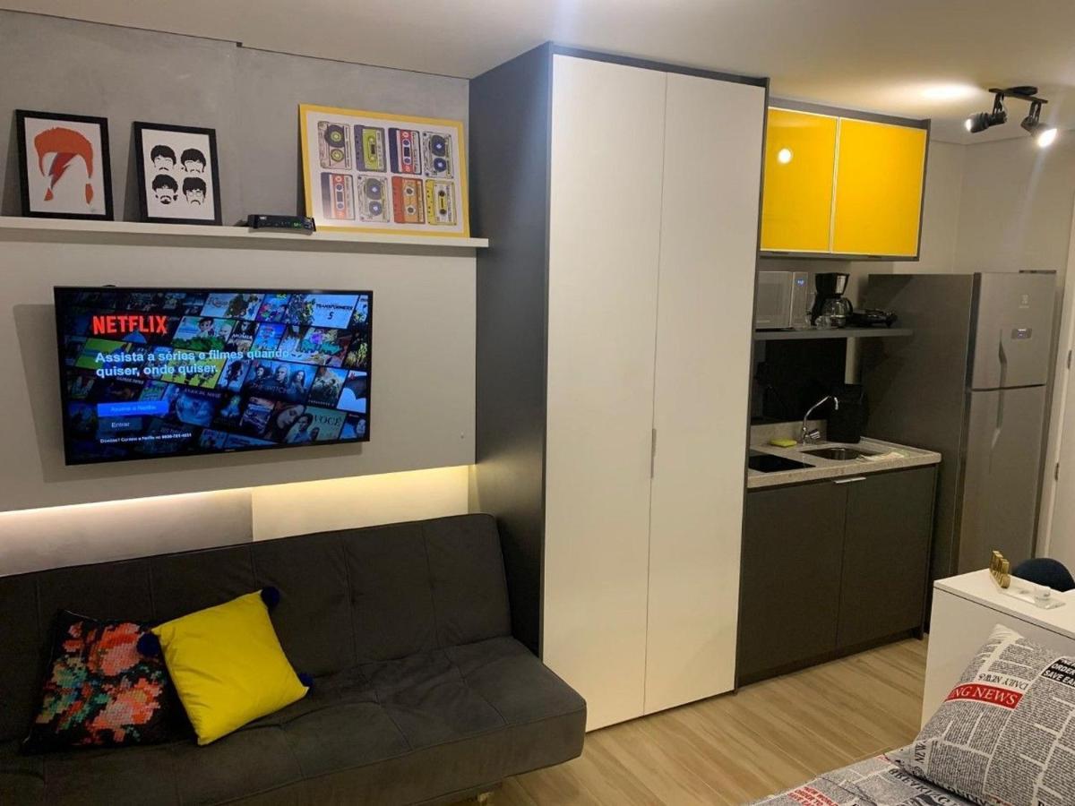 Lindo Studio Com Estacionamento E Internet ! Appartamento San Paolo Esterno foto